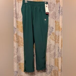 Fila Dark Green Tennis Pants